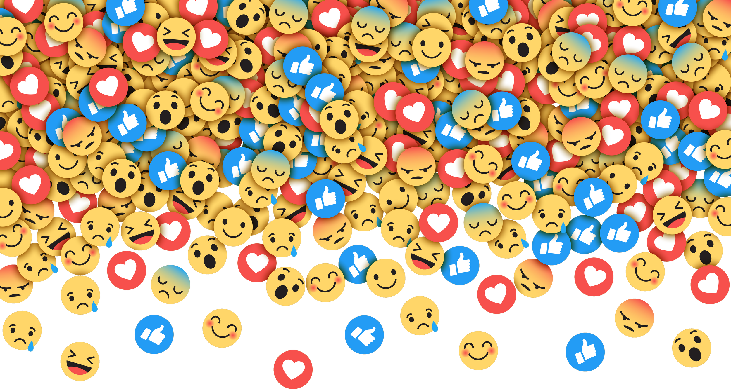Social Media Network Emoji Illustration